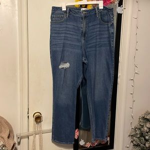 Hollister curve high Jean